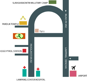 แผนที่ เบดบายซิตี้ สุรวงศ์ พัฒน์พงศ์